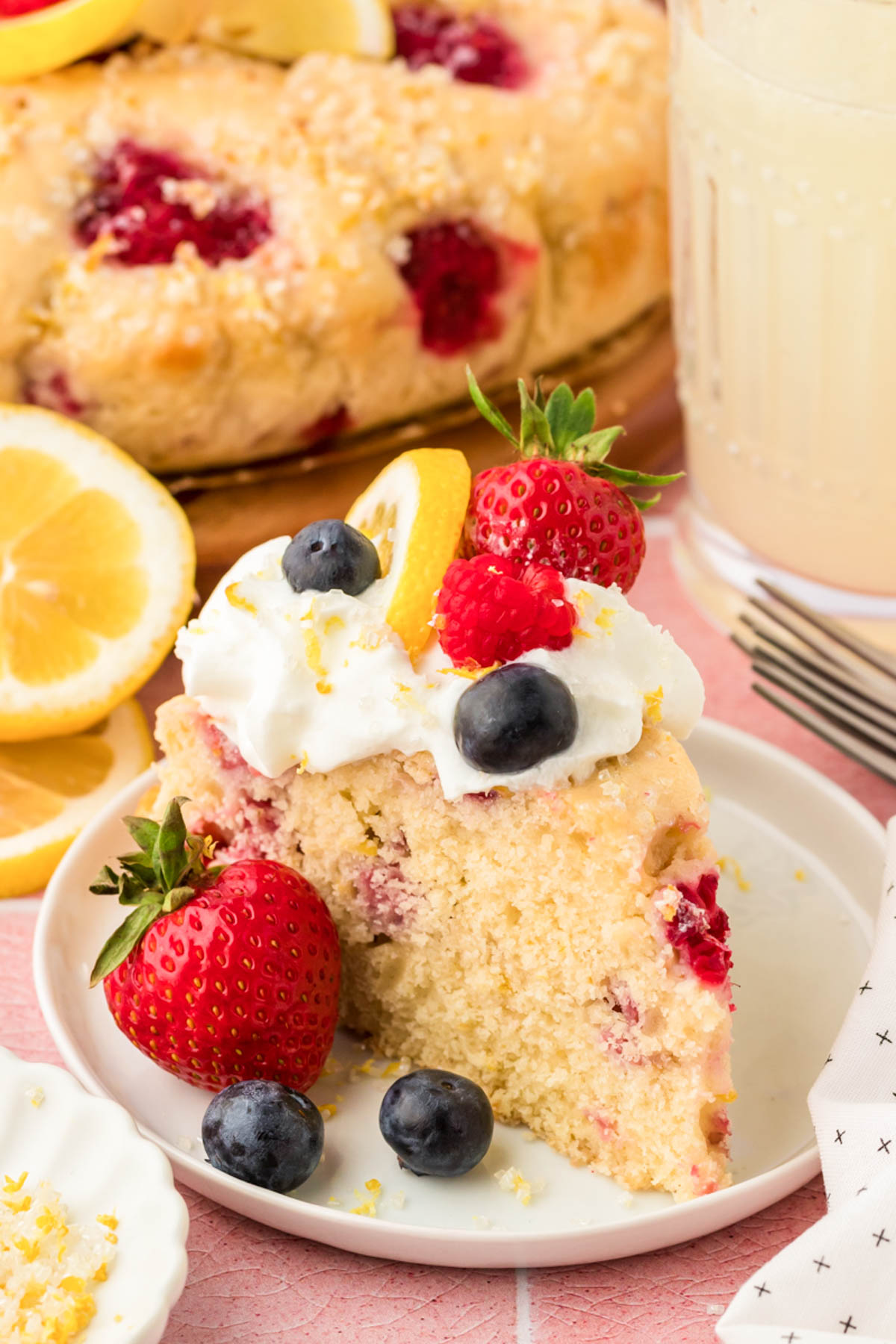 Raspberry Lemon Cake Recipe