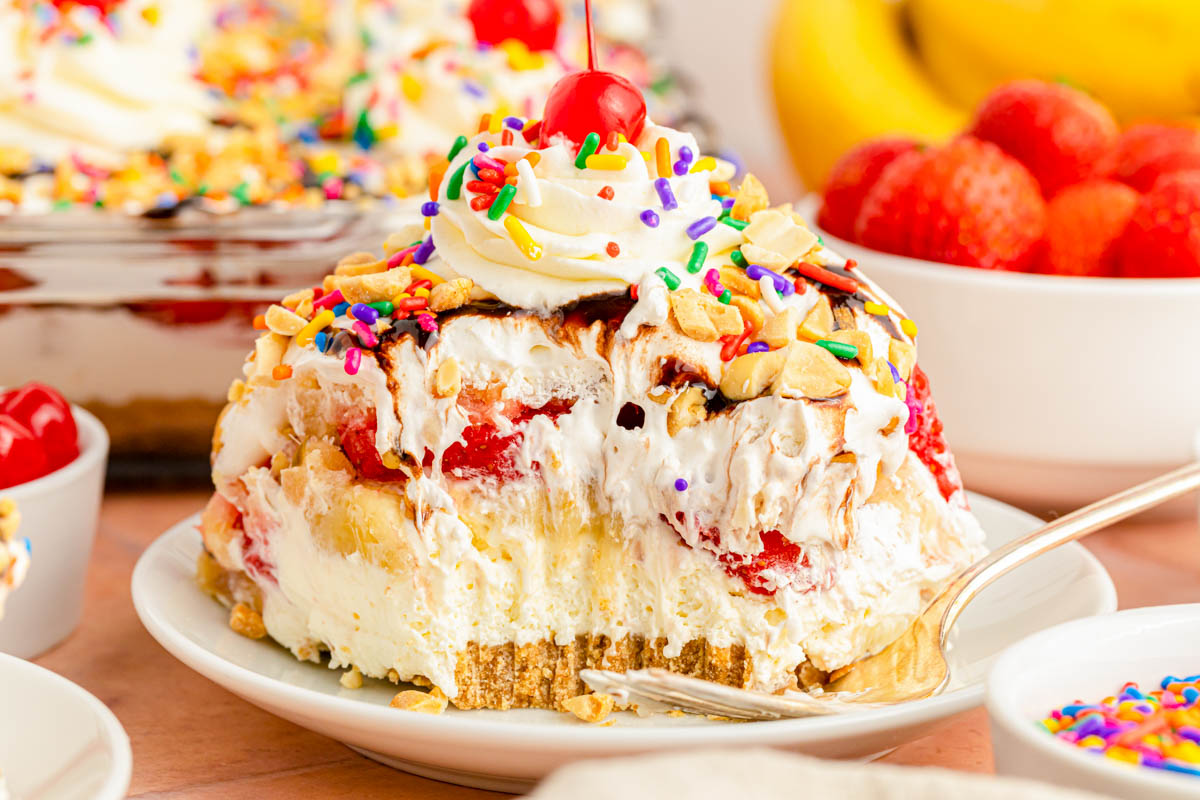 Banana Split Cake