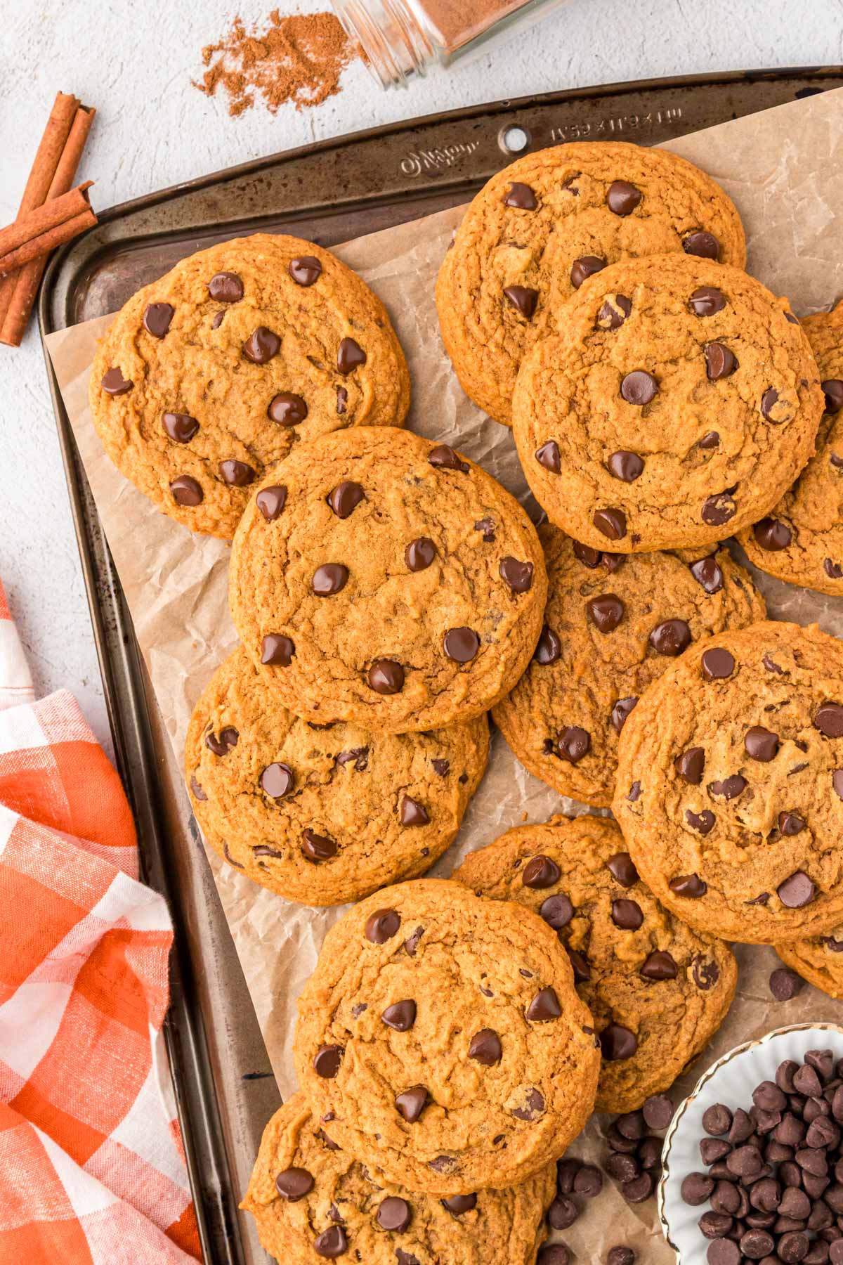 Pumpkin Chocolate Chip Cookie Recipe