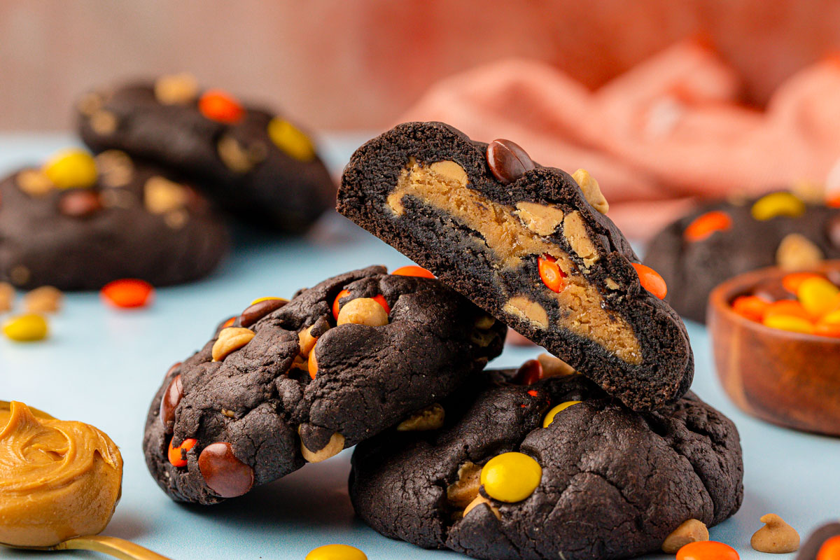 Chocolate and Peanut Butter Cookies