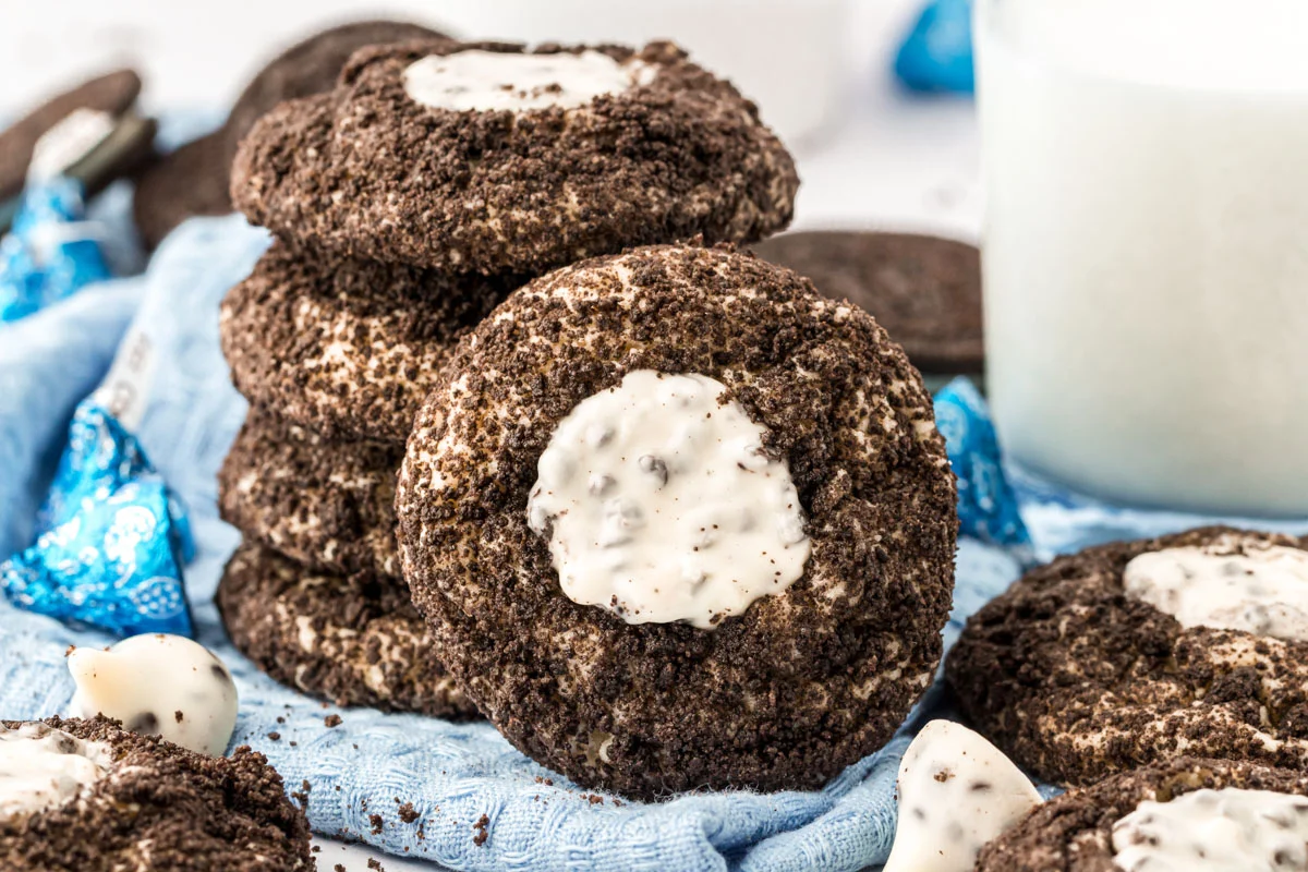 Oreo Thumbprint Cookies