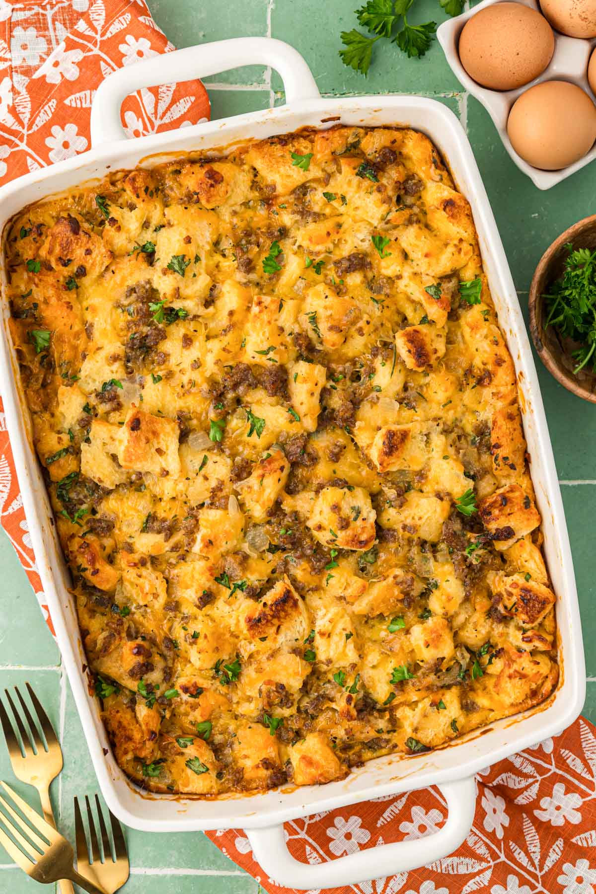 Overnight Breakfast Strata