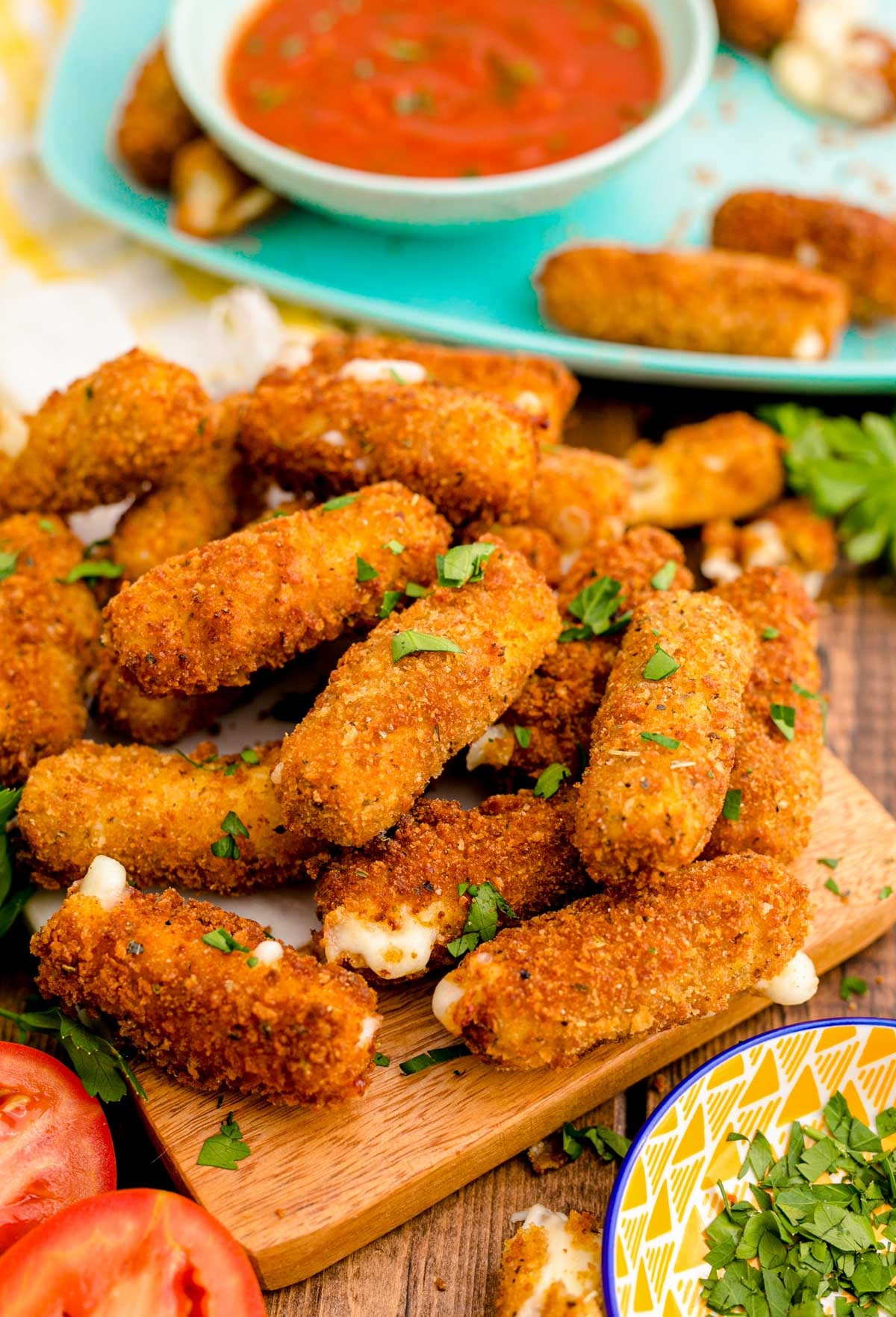 Fried Mozzarella Sticks